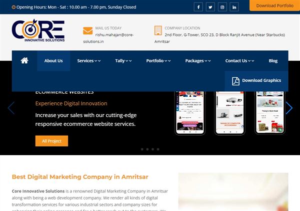 Core Innovative Solutions - IT Company | Amritsar | Punjab
