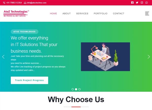 AtoZ Technologies - Website Development | Digital Marketing | SEO | Graphic Design| UI UX Design Company In Patiala