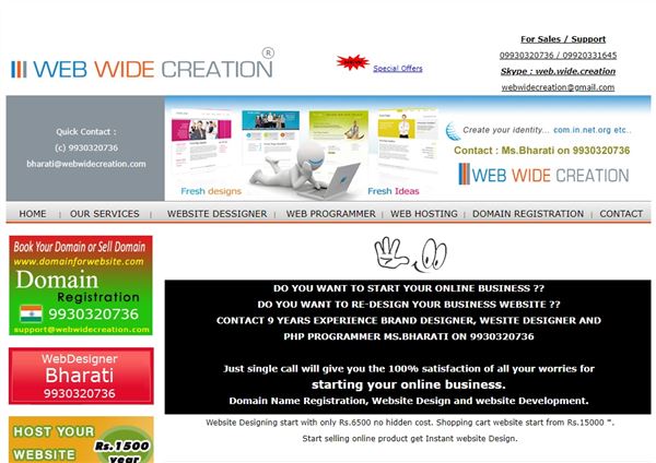Web Wide Creation
